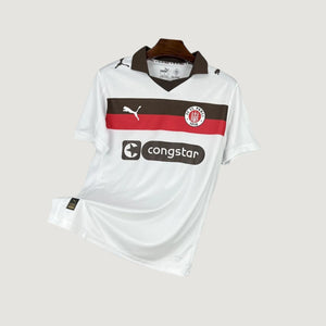 FC St. Pauli – Maillot Extérieur 2025/26 – Blanc - avant