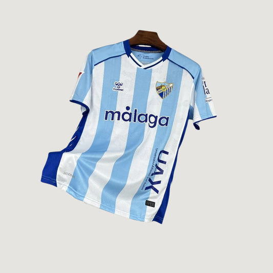 Málaga CF – Maillot Domicile 2025/26 – Bleu, Blanc - avant