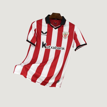 Athletic Bilbao – Maillot Domicile 2025/26 – Rouge, Blanc - avant