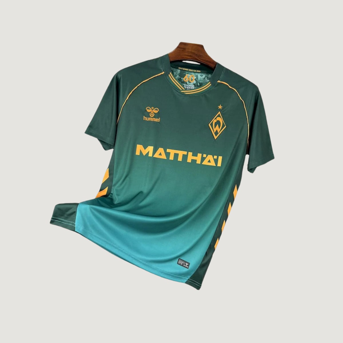 Werder Bremen – Maillot Third 2025/26 – Vert, Jaune - avant