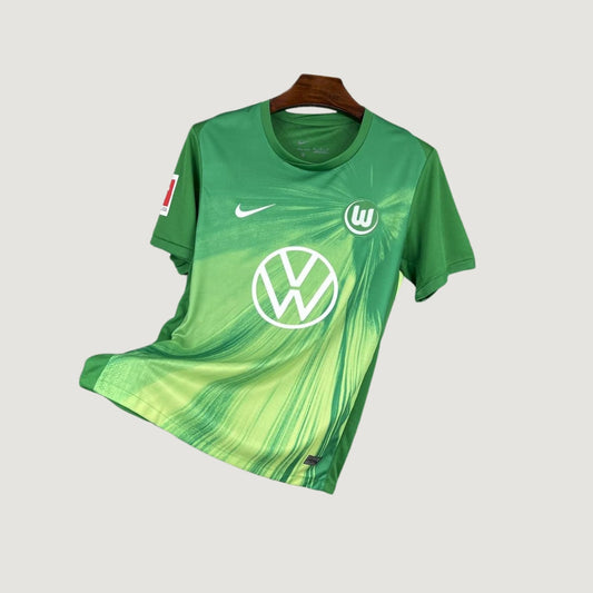 VfL Wolfsburg – Maillot Domicile 2025/26 – Vert - avant