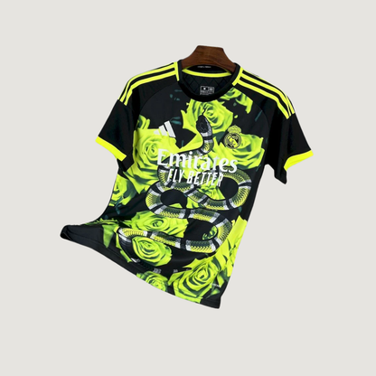 Real Madrid – Maillot Concept 2025/26 – Noir, Vert Fluo - avant