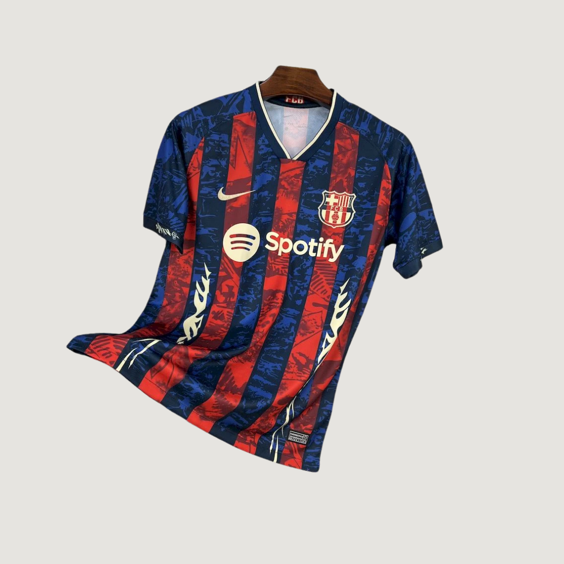 FC Barcelone – Maillot Concept 2025/26 – Blaugrana avec Motifs - avant