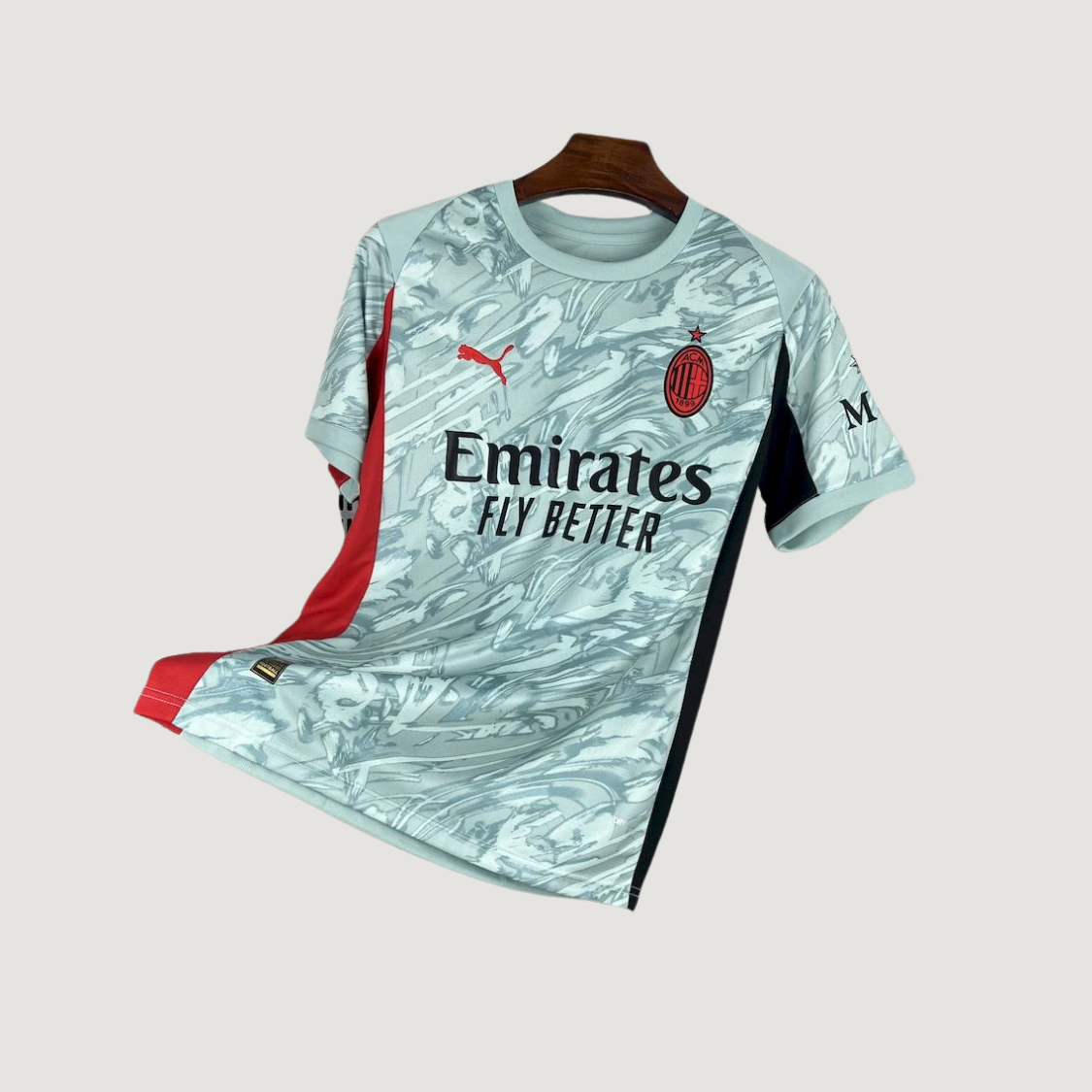 AC Milan – Maillot Extérieur 2025/26 – Vert Clair - avant