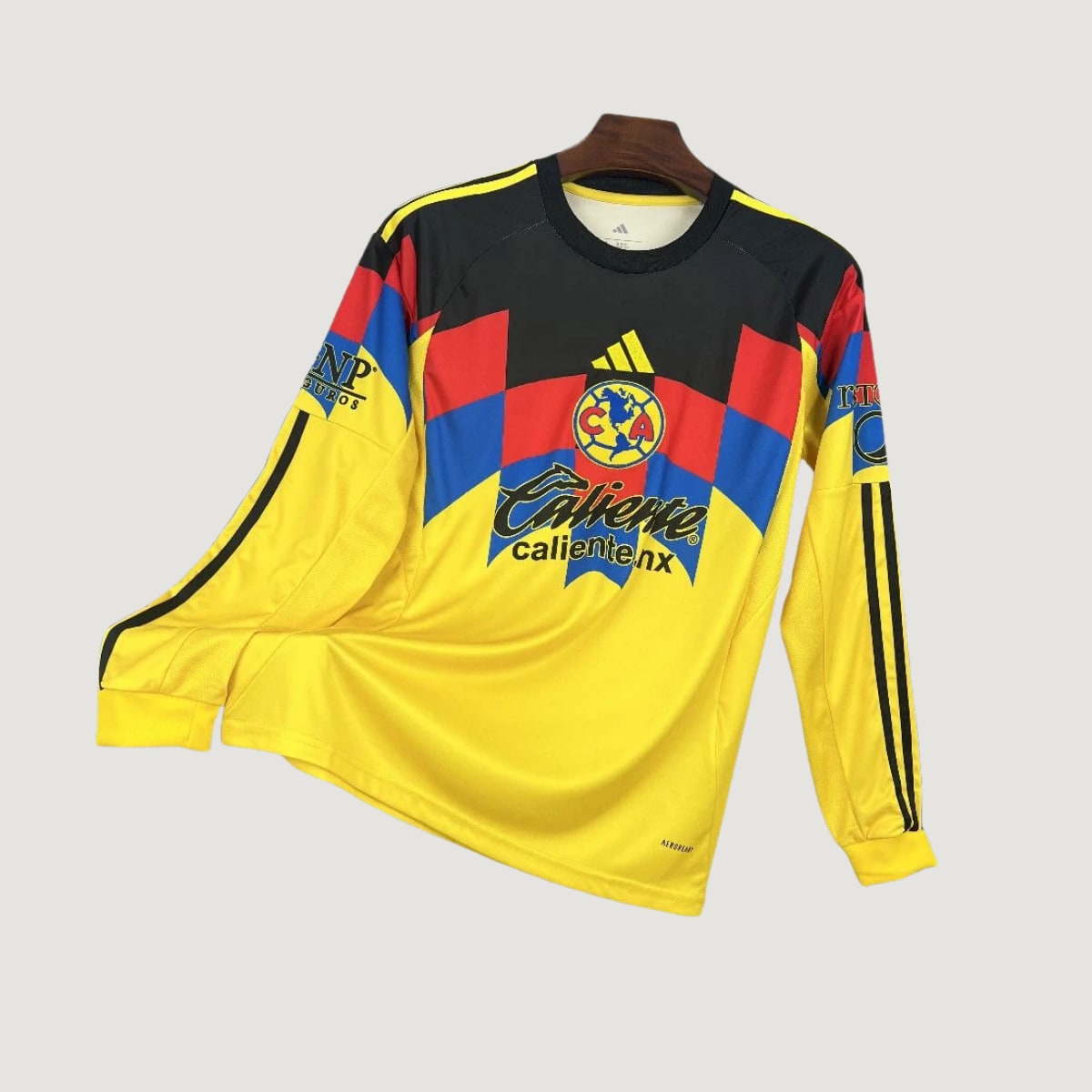 Club América – Maillot Extérieur 2025/26 Manches Longues – Jaune - avant
