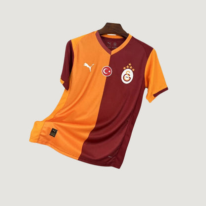 Galatasaray – Maillot Domicile 2025/26 – Rouge, Jaune - avant
