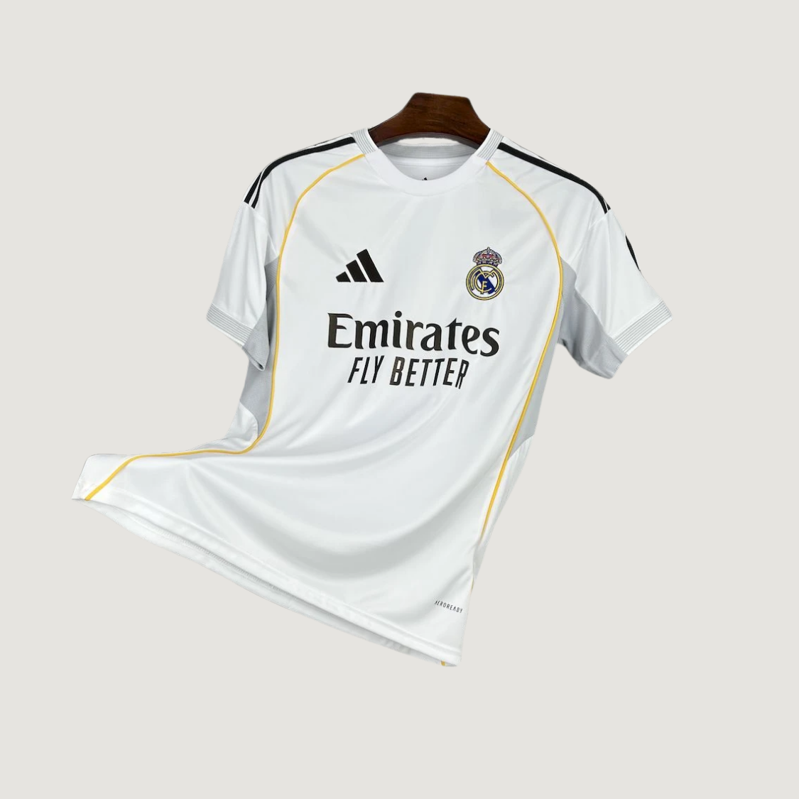 Real Madrid – Maillot Domicile 2025/26 – Blanc - avant