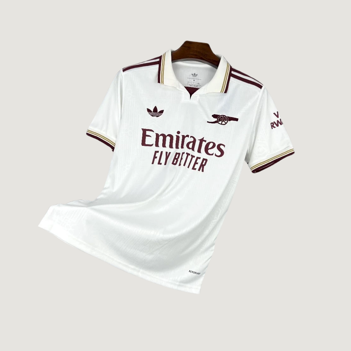 Arsenal FC – Maillot Third 2025/26 – Blanc - avant