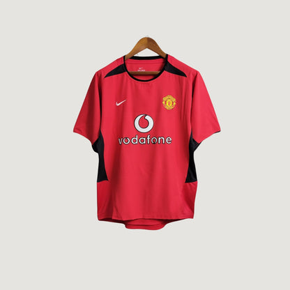Manchester United – Maillot Retro 2002/04 – Rouge - avant