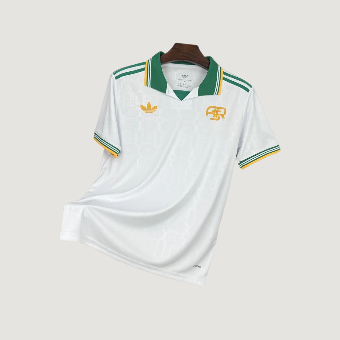 AS Roma – Maillot Third 25/26 – Blanc, Vert, Jaune - avant
