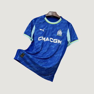 Olympique de Marseille – Maillot Third 25/26 – Bleu, Vert Clair - avant