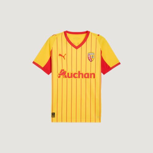 RC Lens – Maillot Domicile 25/26 – Jaune, Rouge - avant
