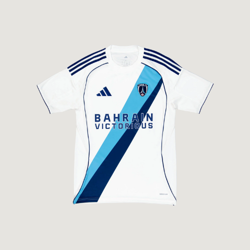 Paris FC – Maillot Extérieur 25/26 –  Blanc - avant