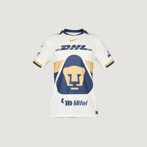 Pumas UNAM – Maillot Domicile 2025/26 – Blanc - avant