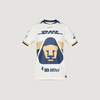 Pumas UNAM – Maillot Domicile 2025/26 – Blanc - avant
