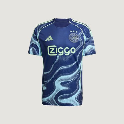 Ajax Amsterdam – Maillot Extérieur 2025/26 – Bleu - avant