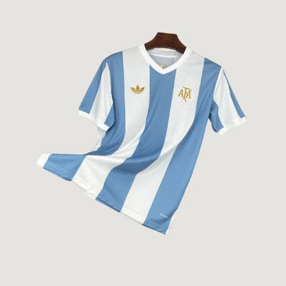 Argentine – Maillot Retro 50ème Anniversaire – Bleu ciel - avant
