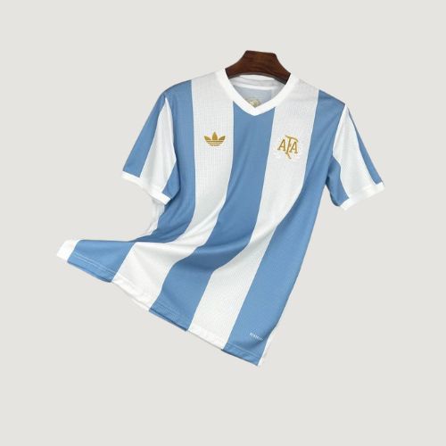 Argentine – Maillot Retro 50ème Anniversaire – Bleu ciel - avant