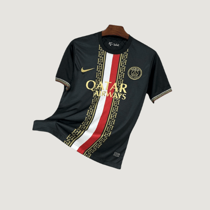 Paris Saint-Germain – Maillot Concept 2025/2026 – Noir & Or - avant