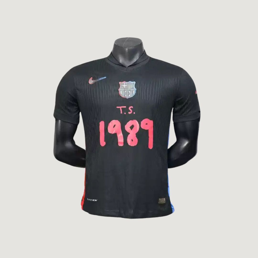 FC Barcelone – Maillot Spécial 2025/26 “1989 Edition” – Noir & Rouge ( Player ) - avant