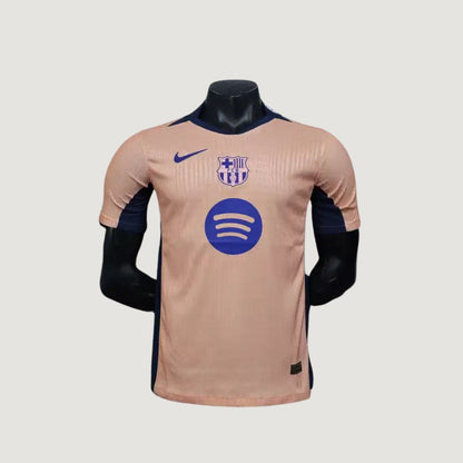 FC Barcelone – Maillot Spécial 25/26 – Rose Poudré & Bleu Marine ( Player ) - avant