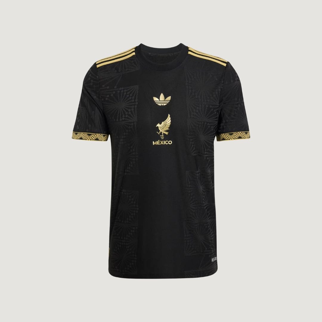 Mexique – Maillot Spécial Gold Edition 2025/26 – Noir & Or - avant