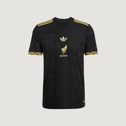 Mexique – Maillot Spécial Gold Edition 2025/26 – Noir & Or - avant
