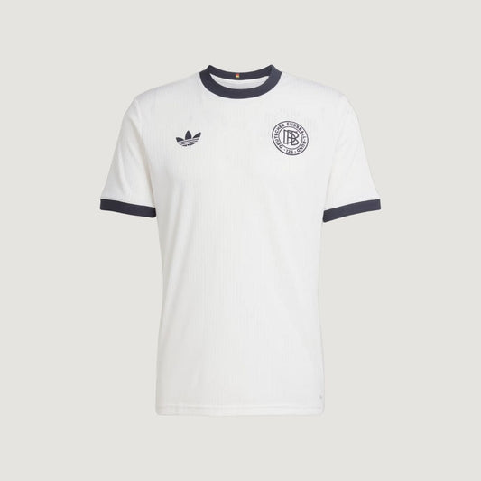 Allemagne – Maillot Anniversaire 2025 – Blanc & Noir - avant