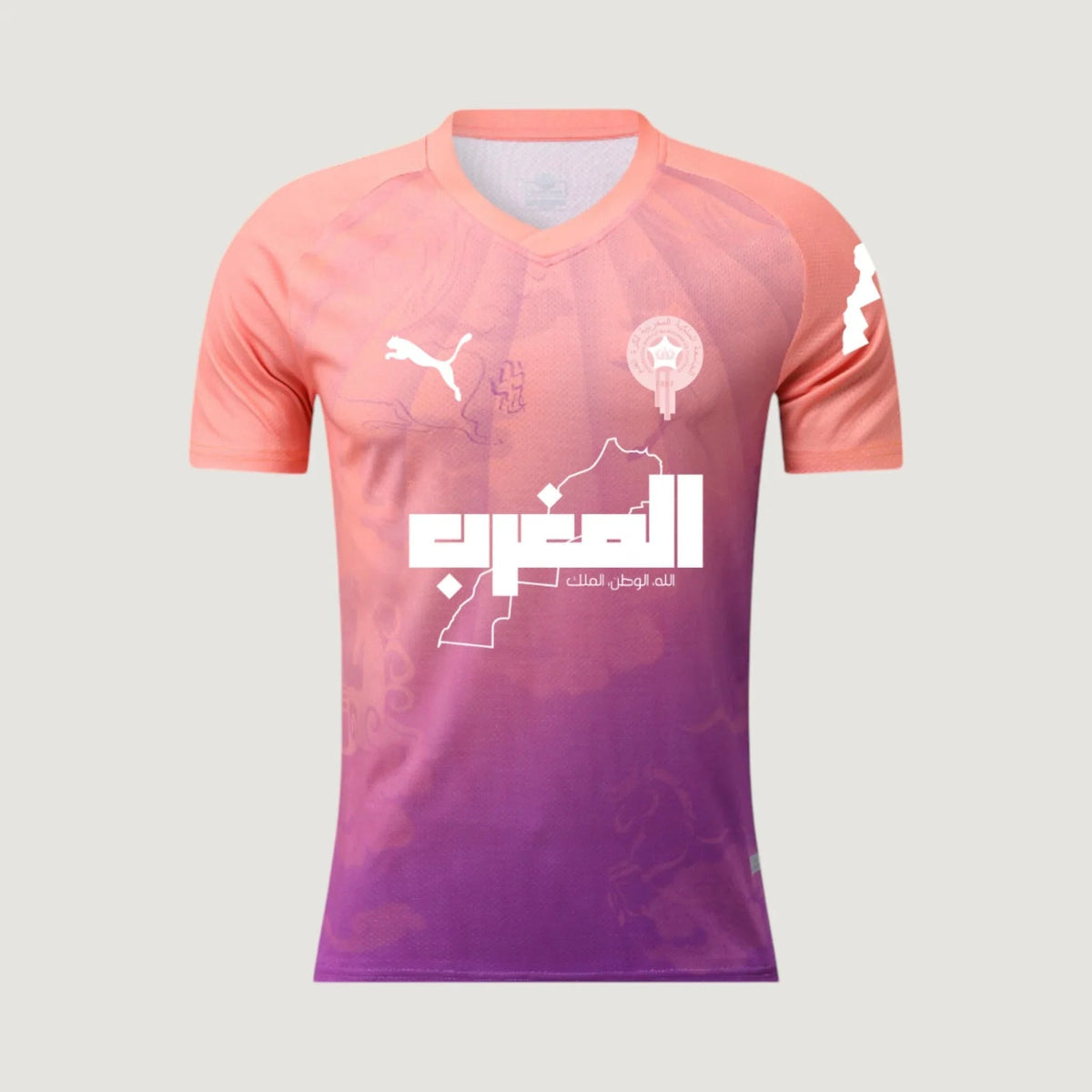 Maroc – Maillot Concept 2025 – Rose, Violet - avant