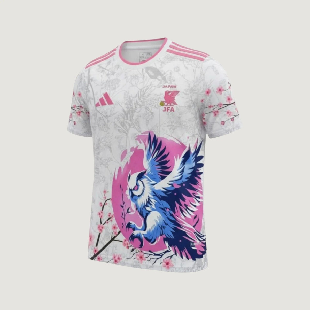 Japon – Maillot Concept – Blanc Rose Bleu - avant