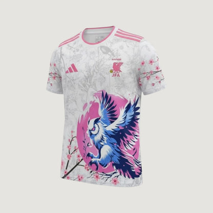 Japon – Maillot Concept – Blanc Rose Bleu - avant