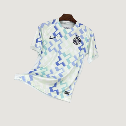 Inter Milan – Maillot Extérieur 2025/26 – Blanc, Bleu - avant