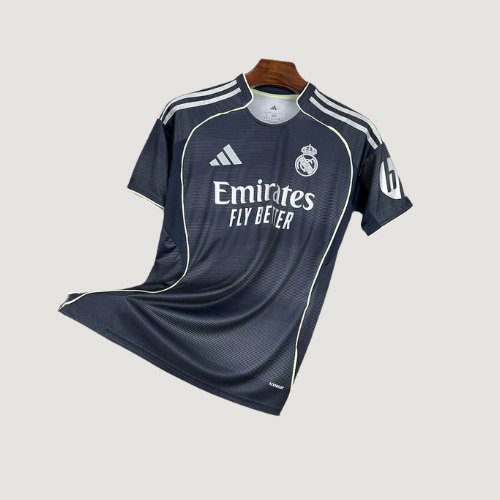 Real Madrid – Maillot Extérieur 2025/26 – Bleu marine - avant