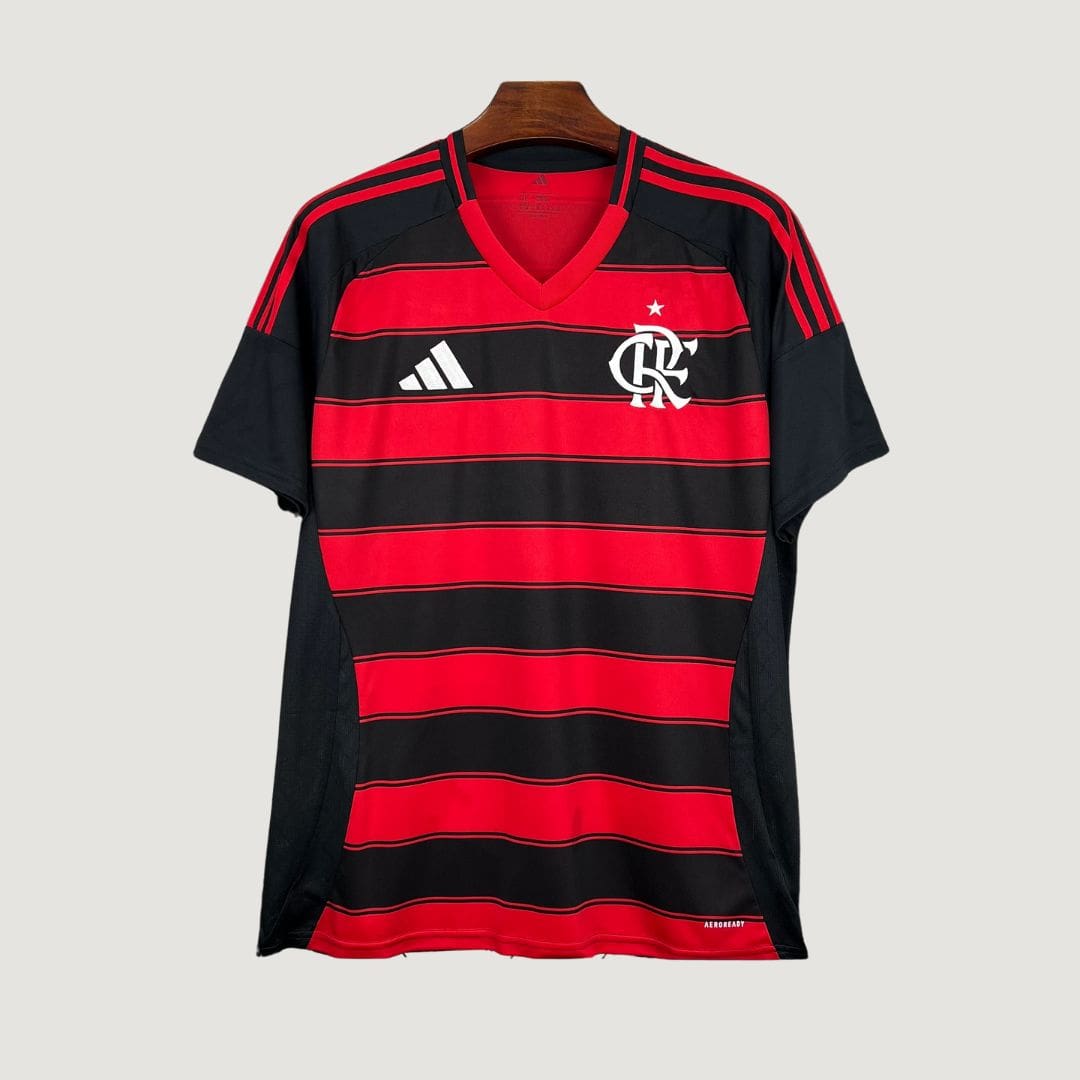 Flamengo – Maillot Domicile 2025/2026 – Rouge et Noir - avant