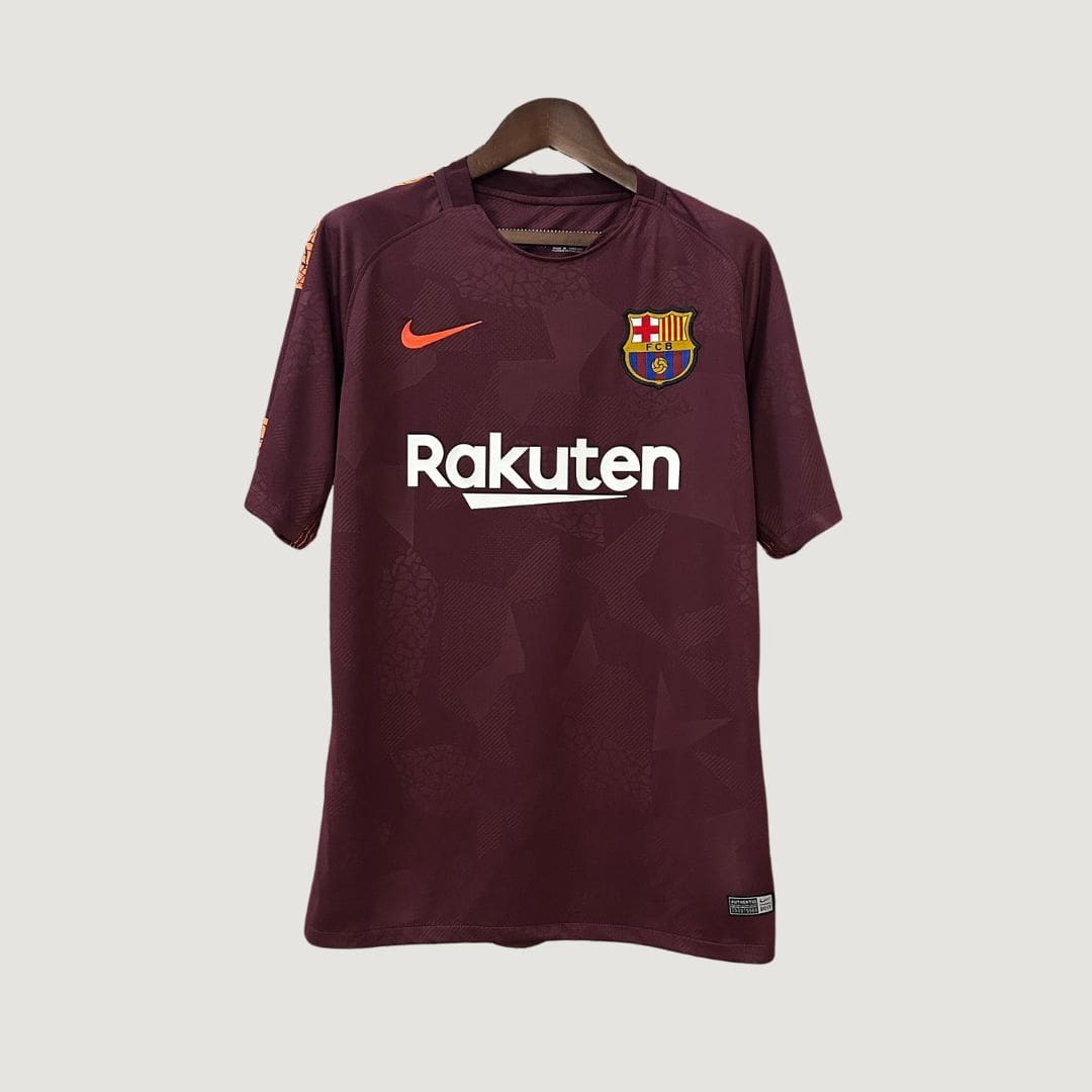 FC Barcelone – Maillot Rétro Extérieur 2017/2018 – Bordeaux - avant