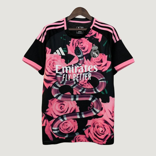 Real Madrid – Maillot Concept 25/26 – Noir & Rose - avant