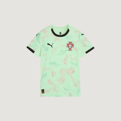 Portugal – Maillot Extérieur 2025  – Vert Menthe & Détails Noir - avant
