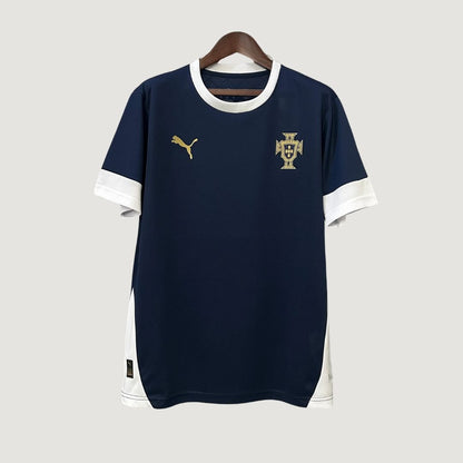Portugal – Maillot d’Entraînement 25/26 – Bleu Marine & Blanc - avant