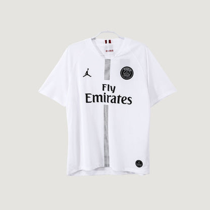 Paris Saint-Germain - Maillot Rétro Extérieur 18/19 – Blanc - avant