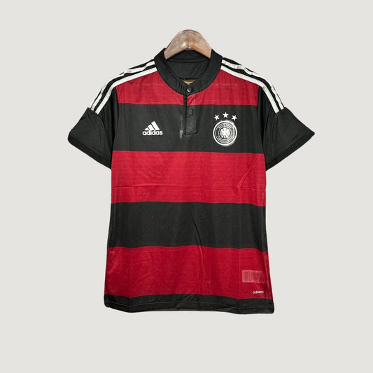 Allemagne - Maillot Rétro 2014 - Rouge, Noir - avant