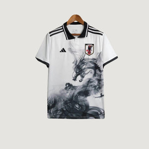 Japon – Maillot Concept – Blanc, Noir (Dragon) - avant