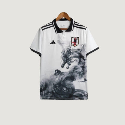 Japon – Maillot Concept – Blanc, Noir (Dragon) - avant
