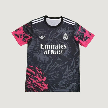 Real Madrid - Maillot concept - Dragons Noir, Rouge - avant