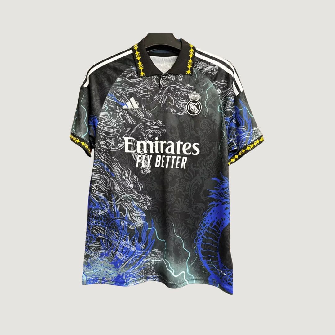 Real Madrid - Maillot Concept - Dragons Noir, Bleu - avant