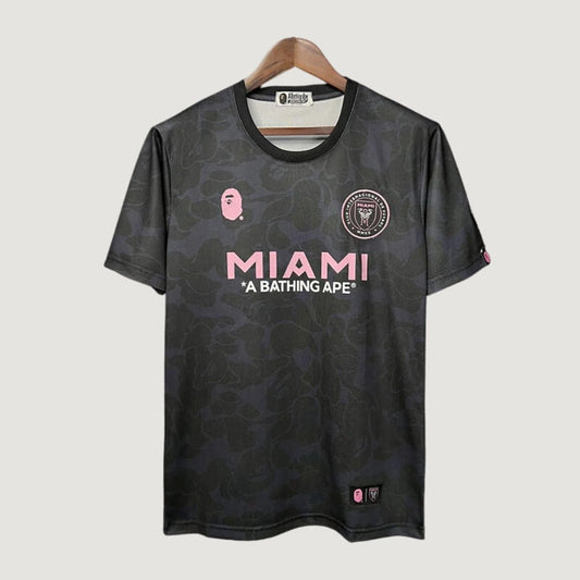 Inter Miami x BAPE - Maillot édition spéciale - Noir - avant