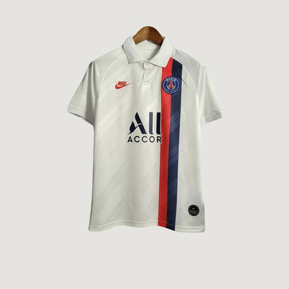 Paris Saint-Germain - Maillot Rétro 19/20 - Blanc - avant