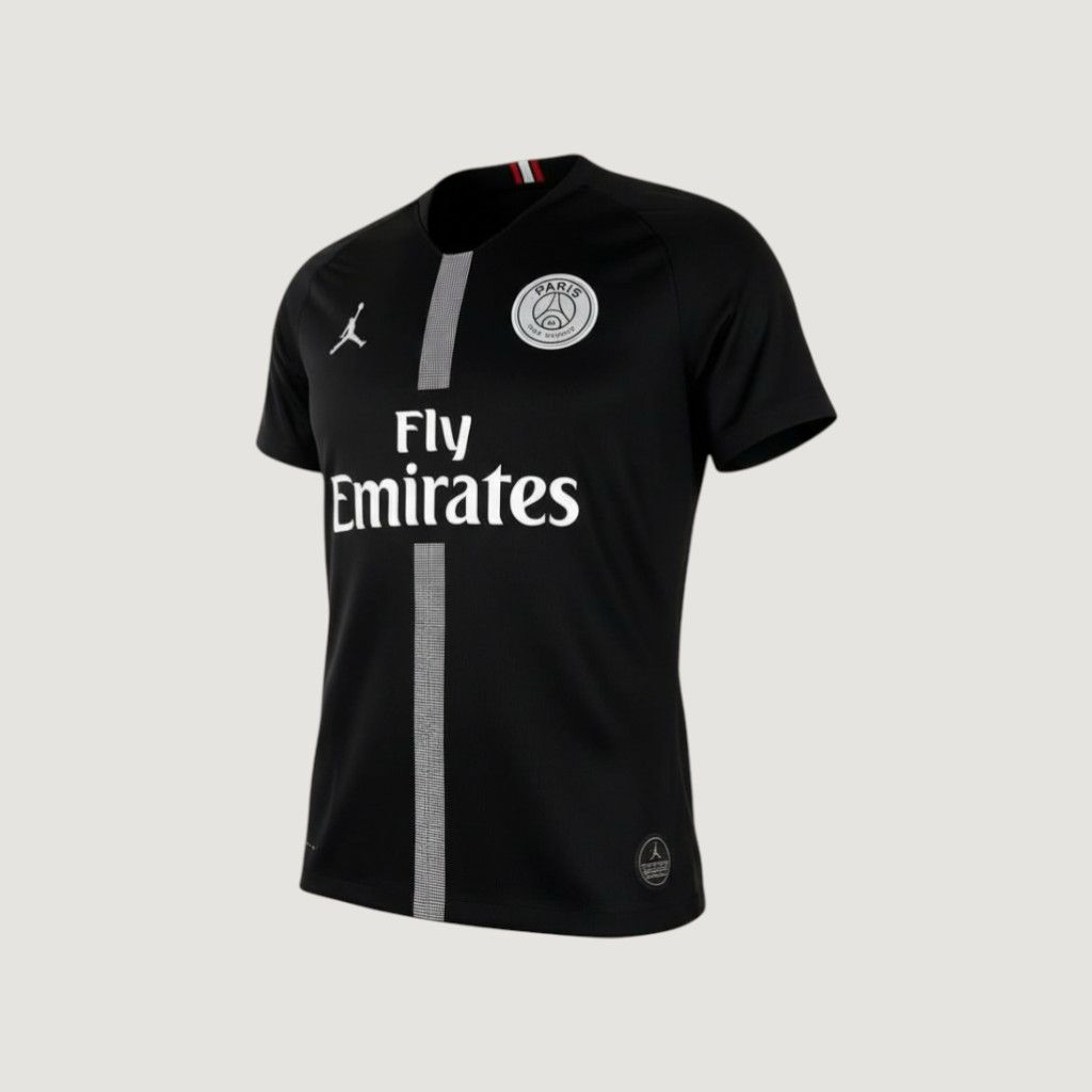 Paris Saint-Germain - Maillot rétro 18/19 - Noir - avant