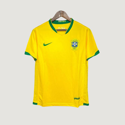 Brésil - Maillot Rétro 2006 - Jaune - avant