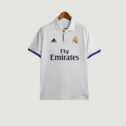 Real Madrid - Maillot rétro 16/17 - Blanc - avant