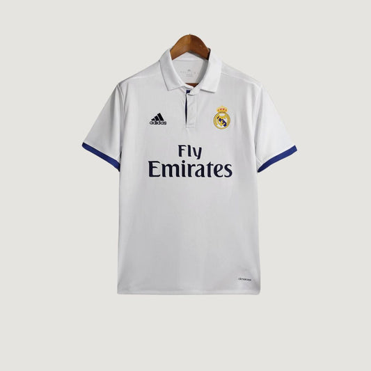 Real Madrid - Maillot rétro 16/17 - Blanc - avant